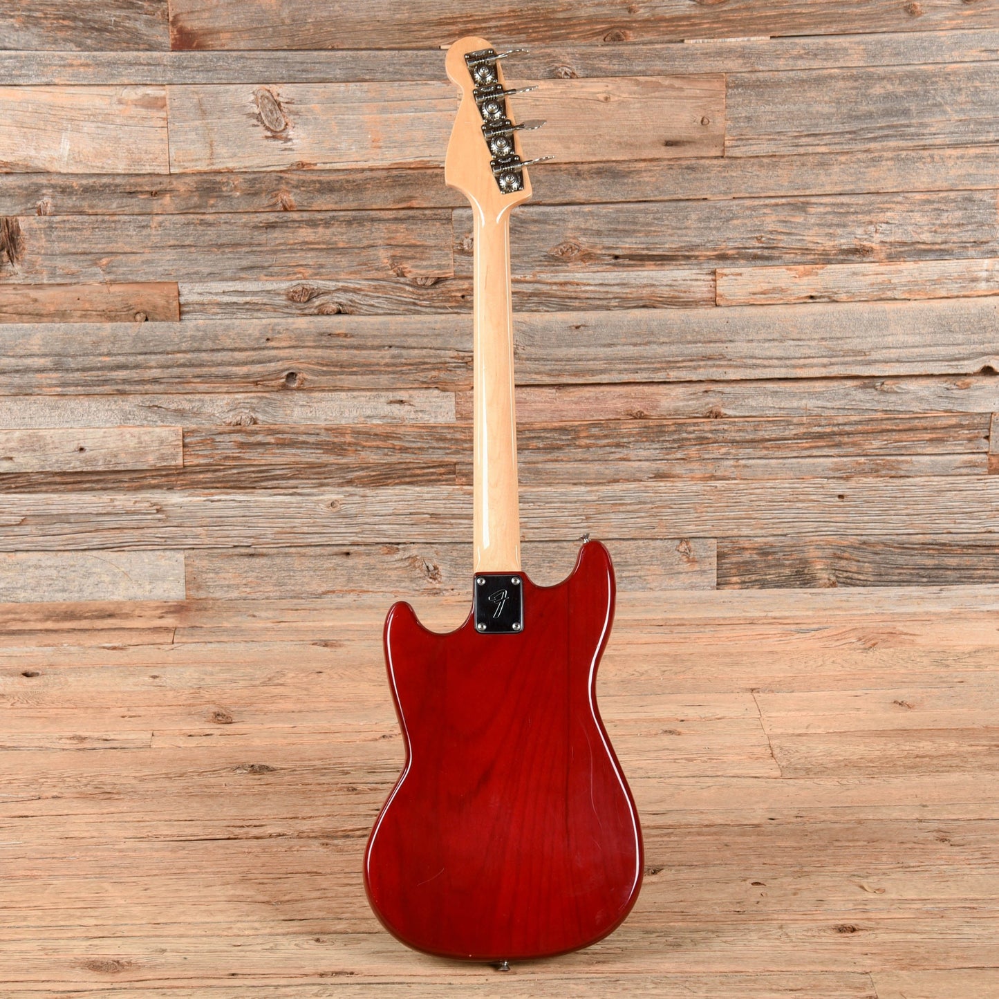 Fender Musicmaster Bass Red 1978