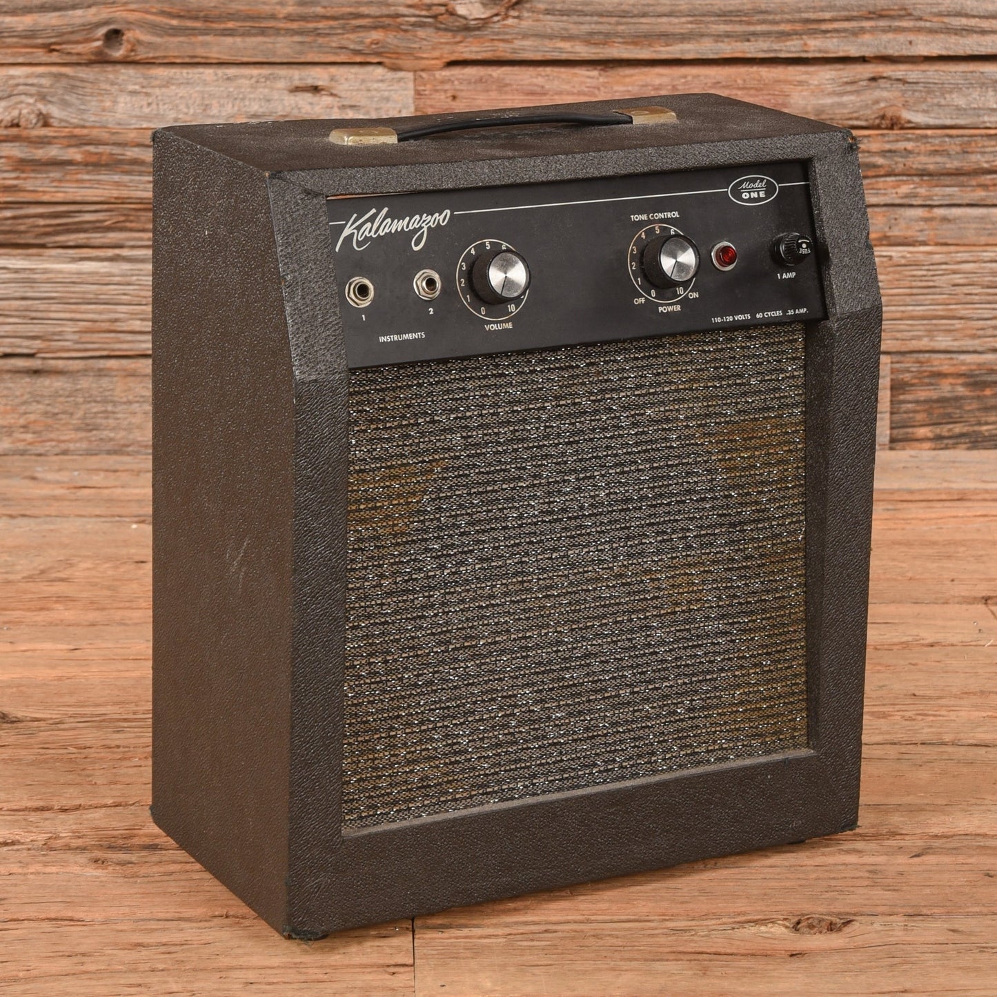 Kalamazoo Model One Black 1965