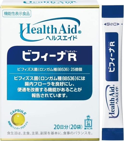 森下仁丹 - Health Aid Bifina R 25億益生菌乳酸菌20條