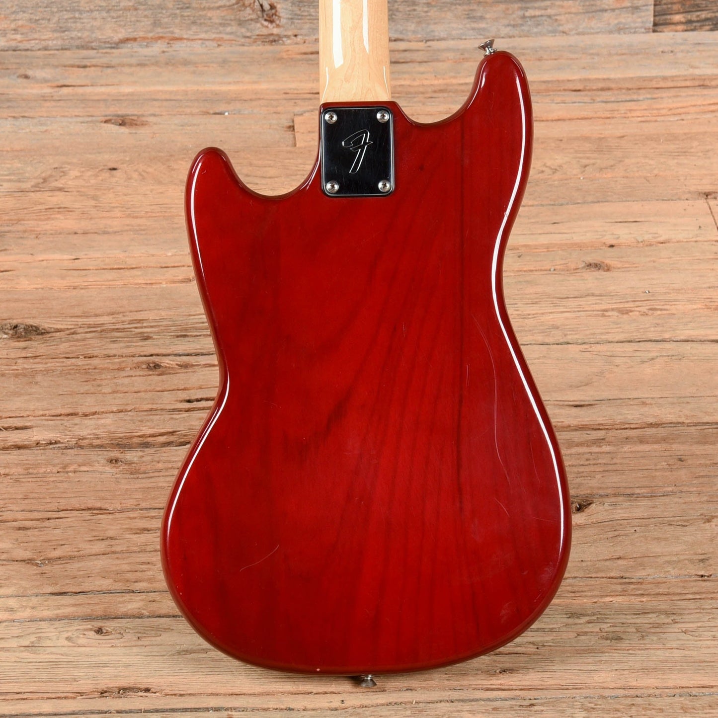 Fender Musicmaster Bass Red 1978