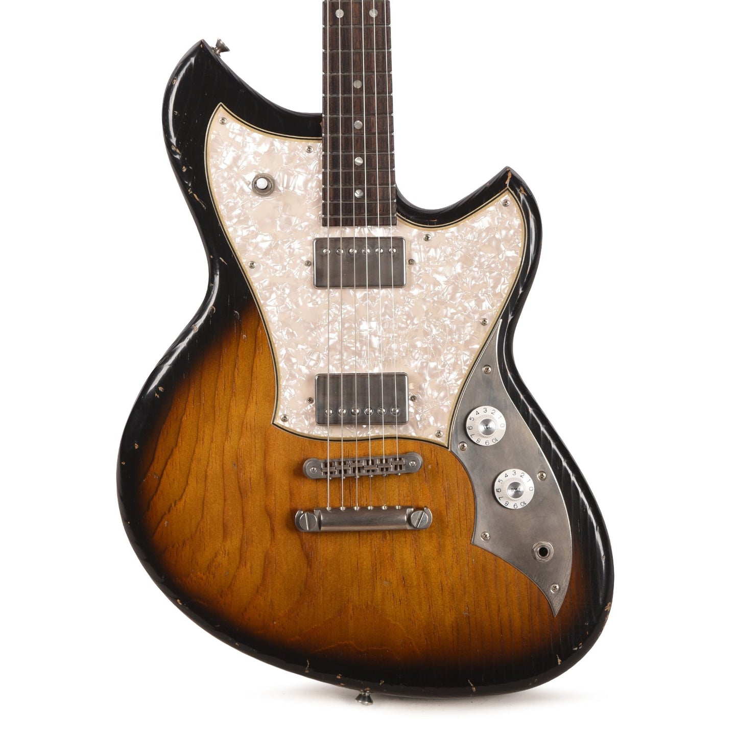Novo Serus H2 Light Distress 2-Tone Burst w/Fralin Pure PAFs