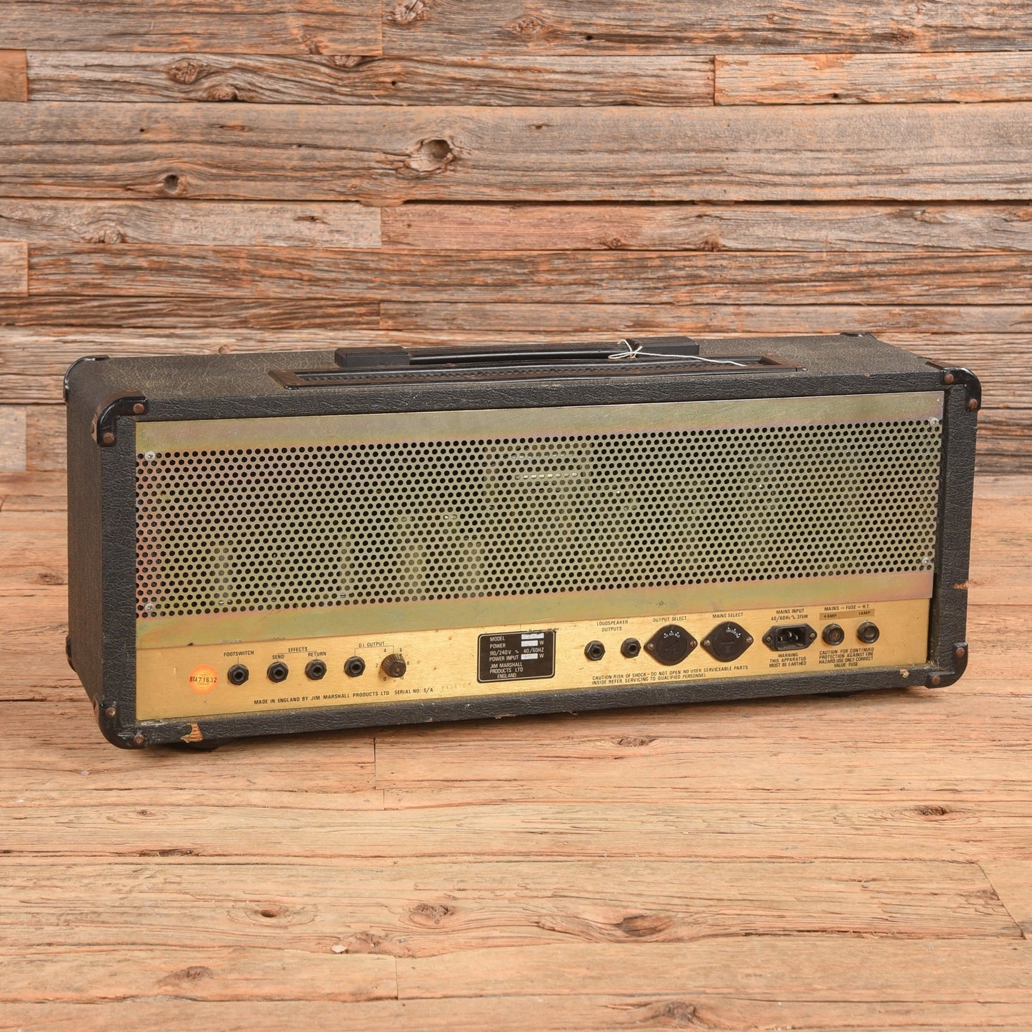 Marshall JCM 800 Model 2210 100-Watt Guitar Amp Head 1984