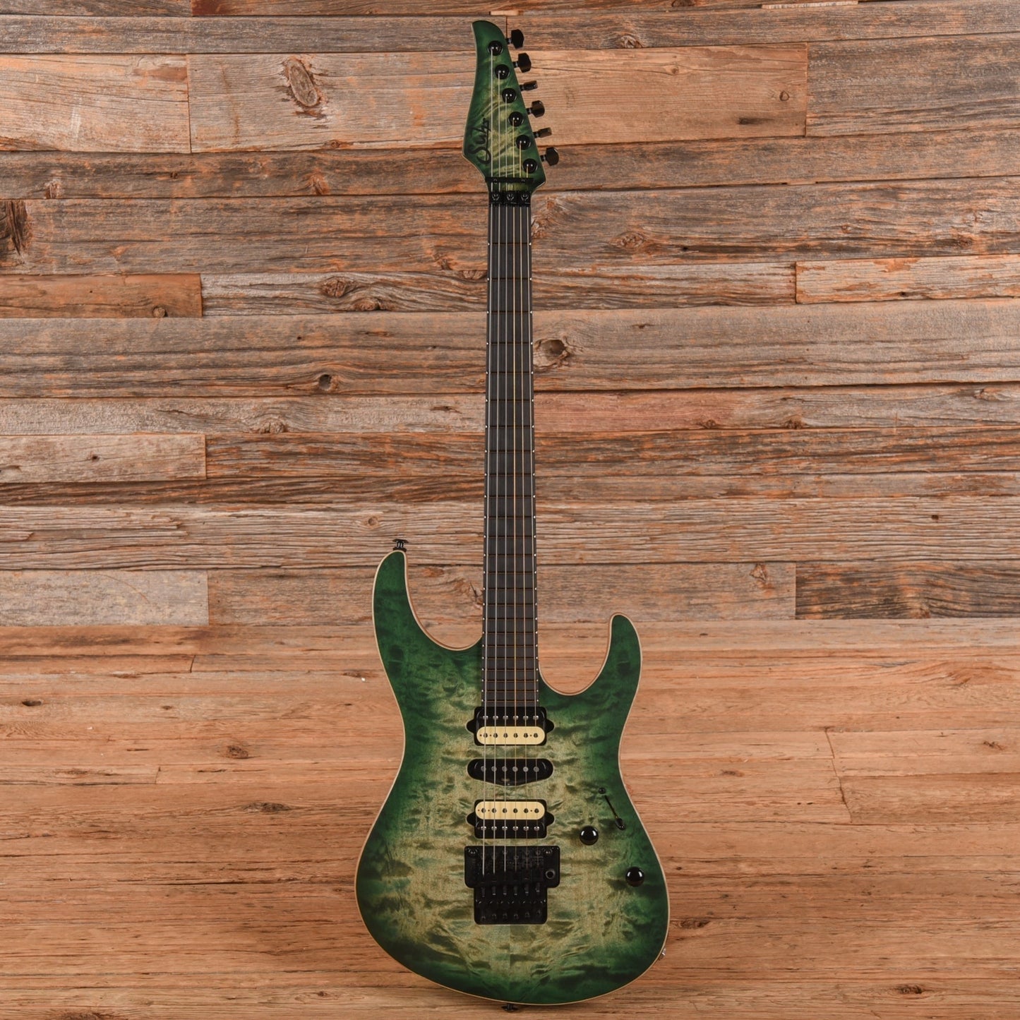 Suhr Custom Modern Trans Green Burst