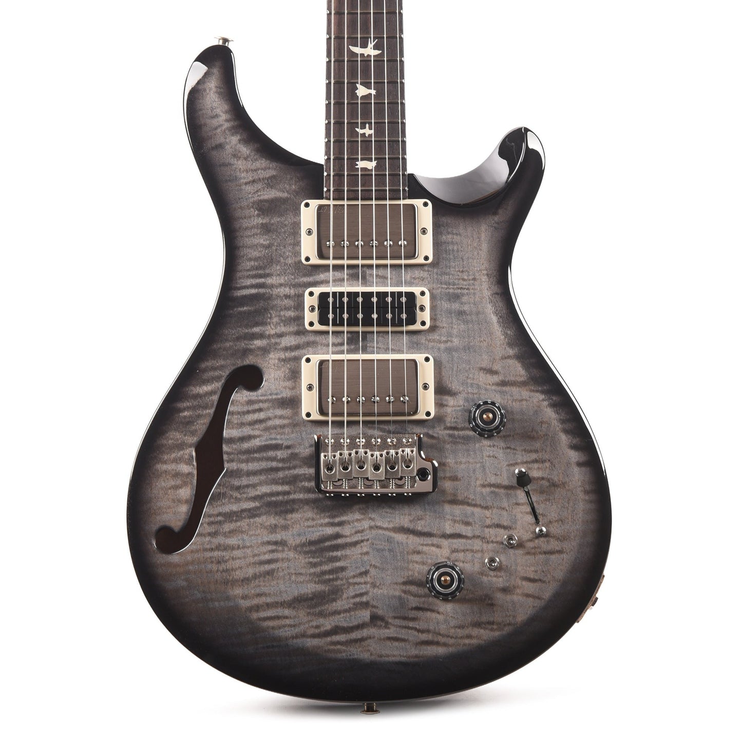 PRS S2 Special Semi-Hollow Faded Gray Black Burst