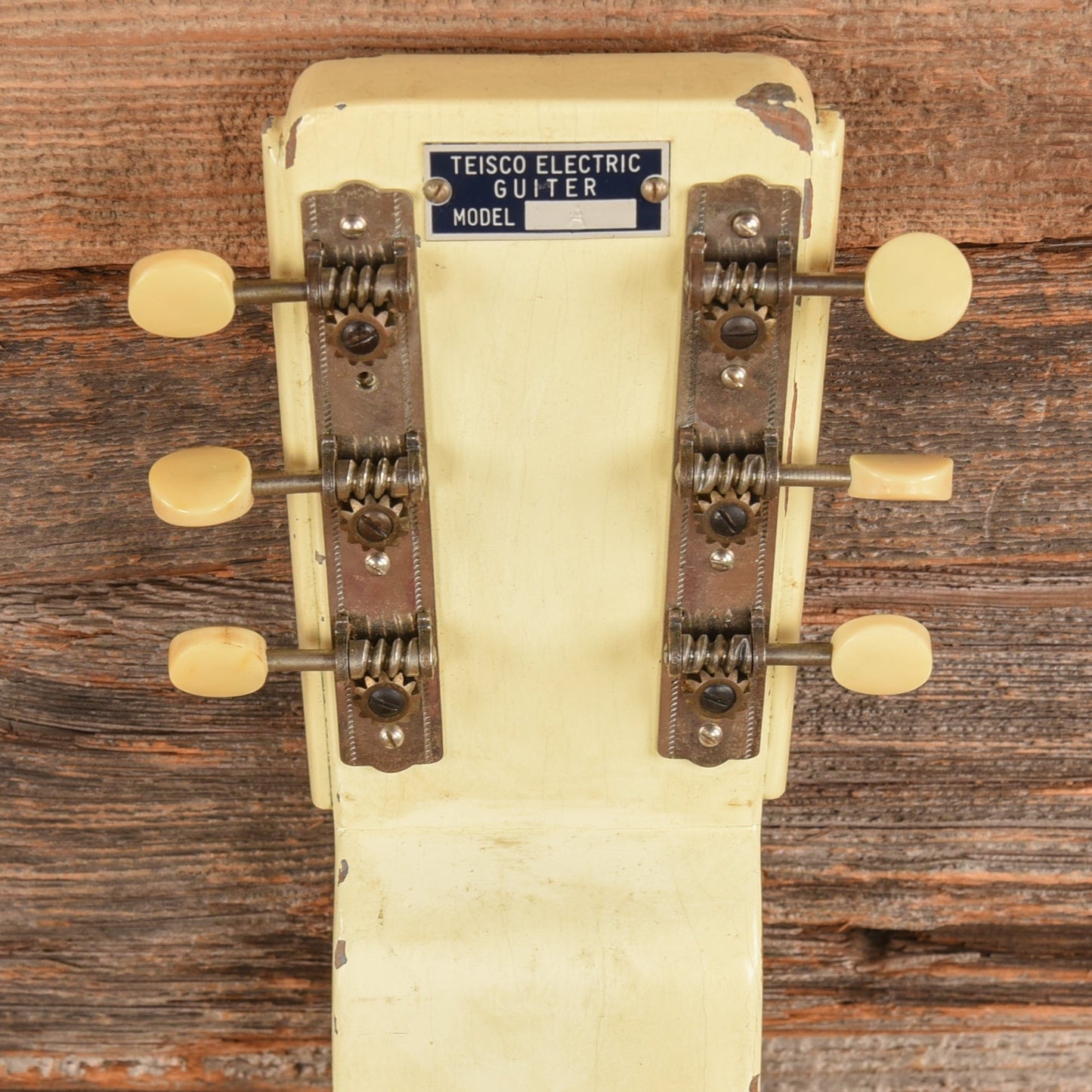 Teisco Lap Steel White