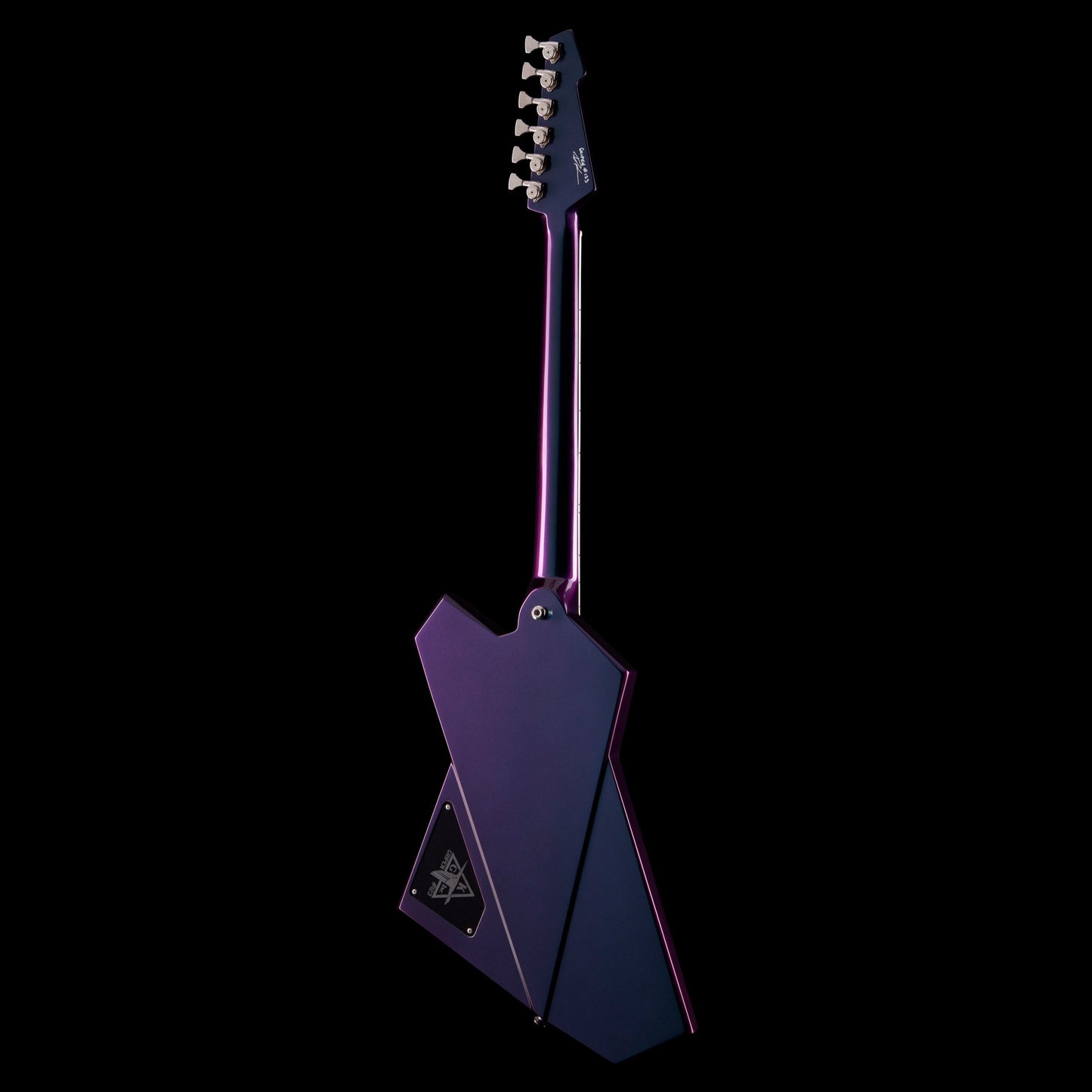 Kauer Gripen Chameleon Cyan to Purple w/Wolfetone Kauer’buckers