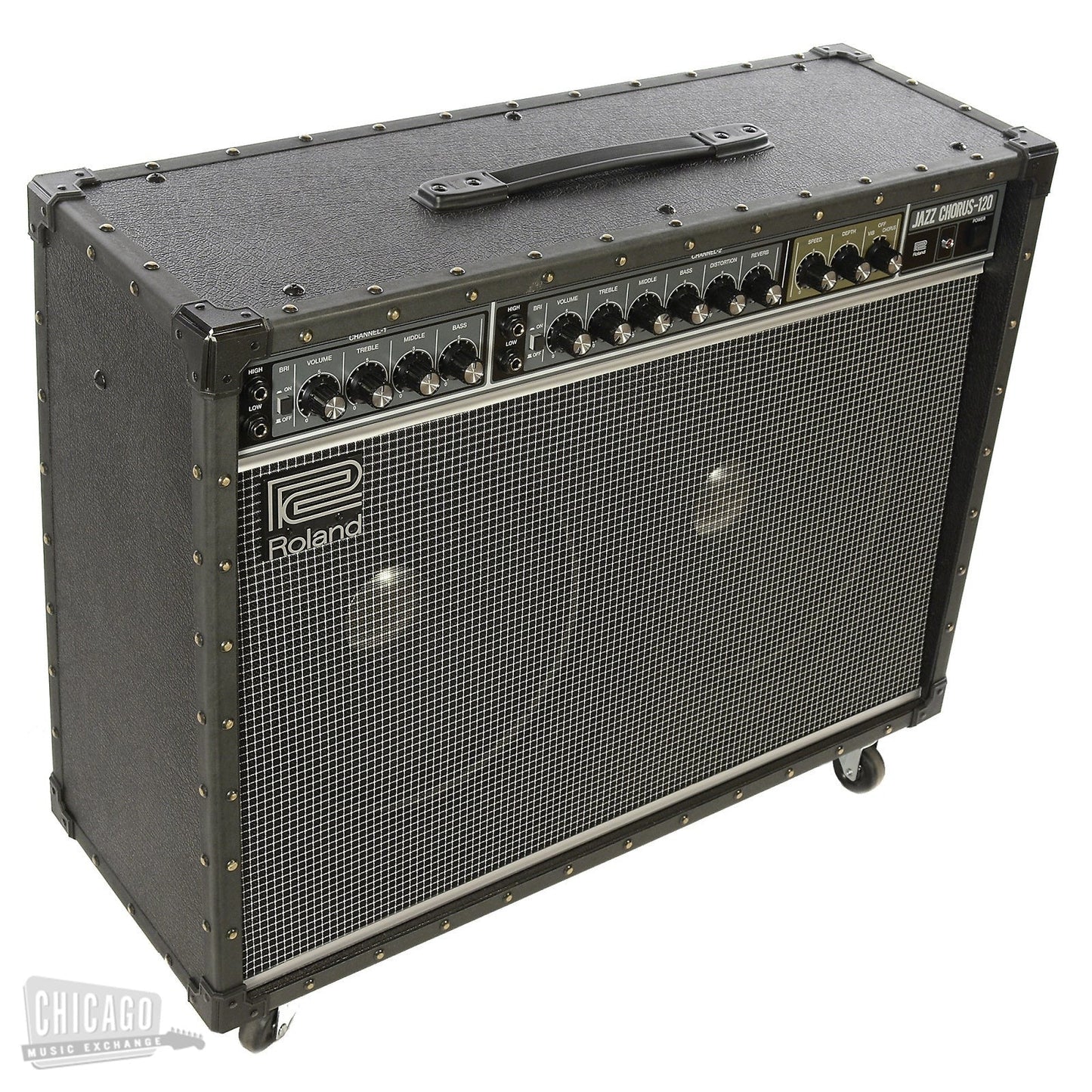 Roland JC-120 Jazz Chorus 2x12 Combo Amp 120W (60W+60W)