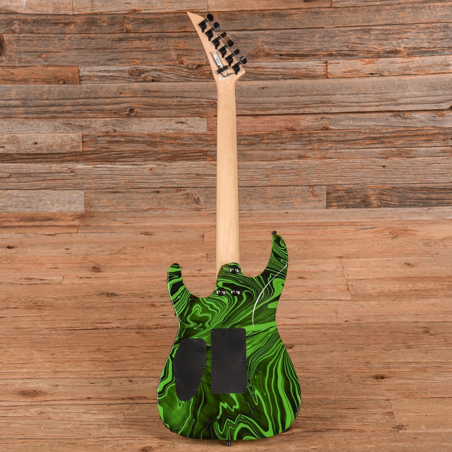 Jackson Pro Series DK2M Dinky Slime Green Swirl 2015