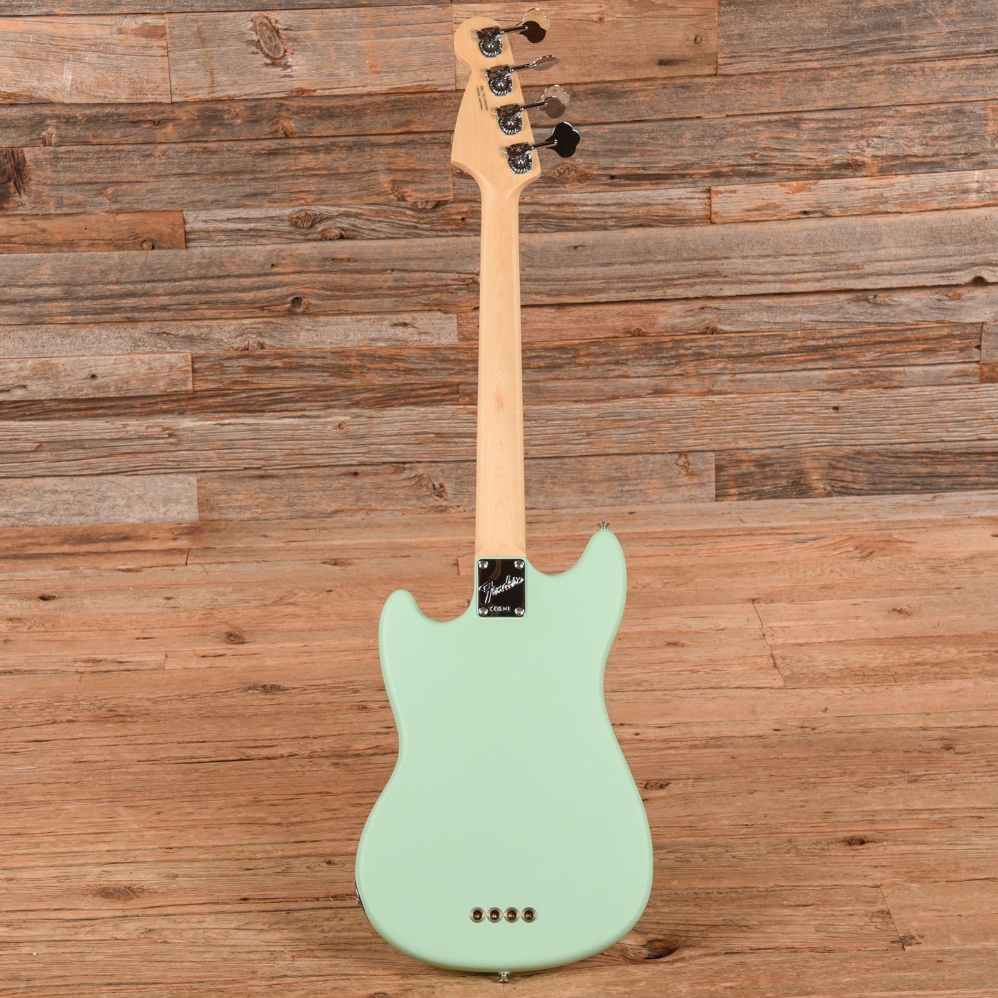 Fender American Performer Mustang Bass Satin Surf Green 2023