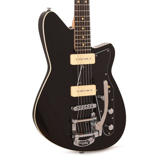 Reverend Jetstream 290 w/ Bigsby Electric Guitar Midnight Black