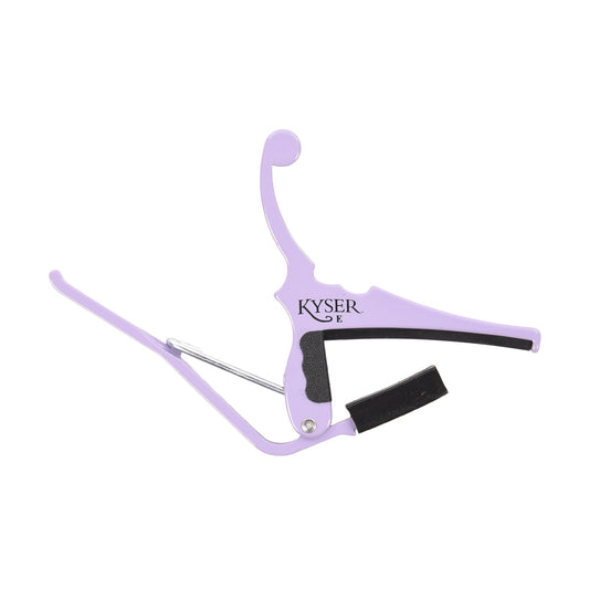 Fender x Kyser Quick-Change Electric Guitar Capo Lavender Haze, 9.5" Radius