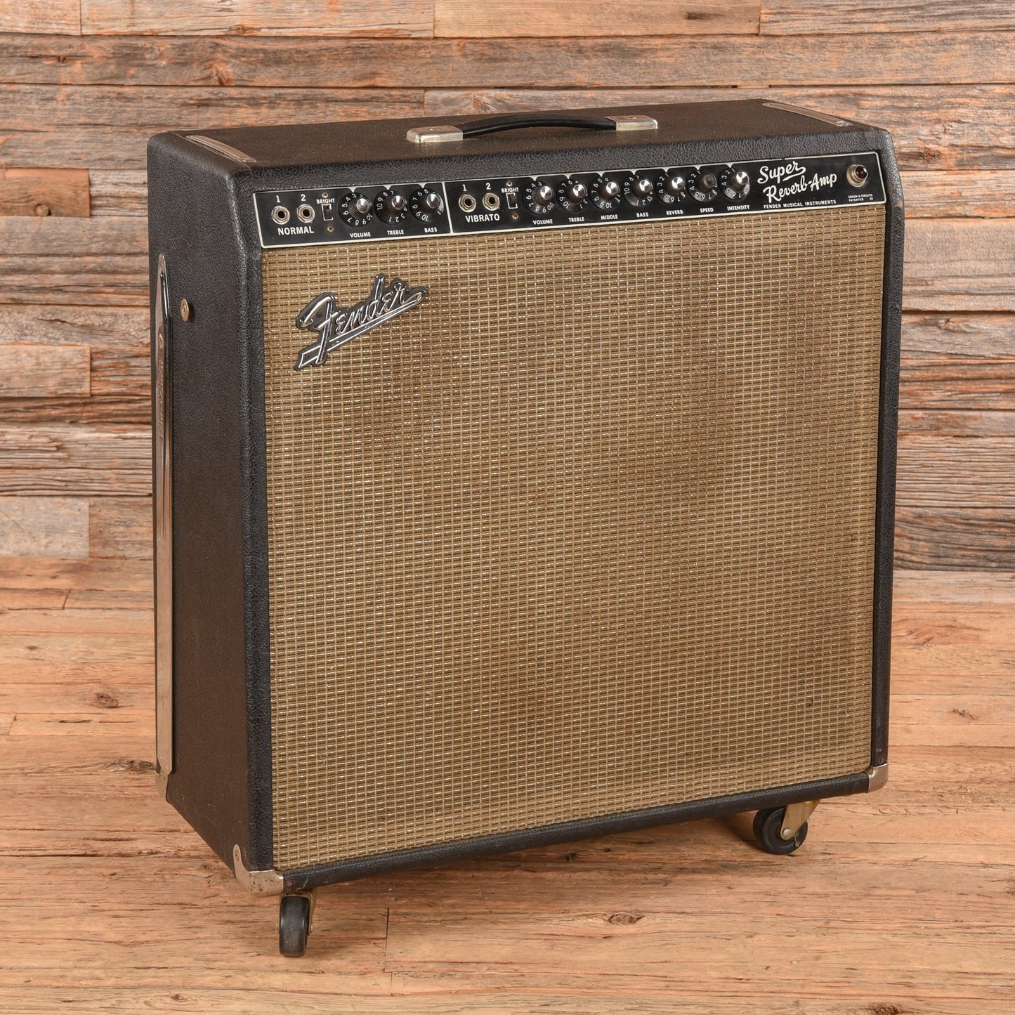 Fender Super Reverb 2-Channel 45-Watt 4x10" Guitar Combo Amp 1967