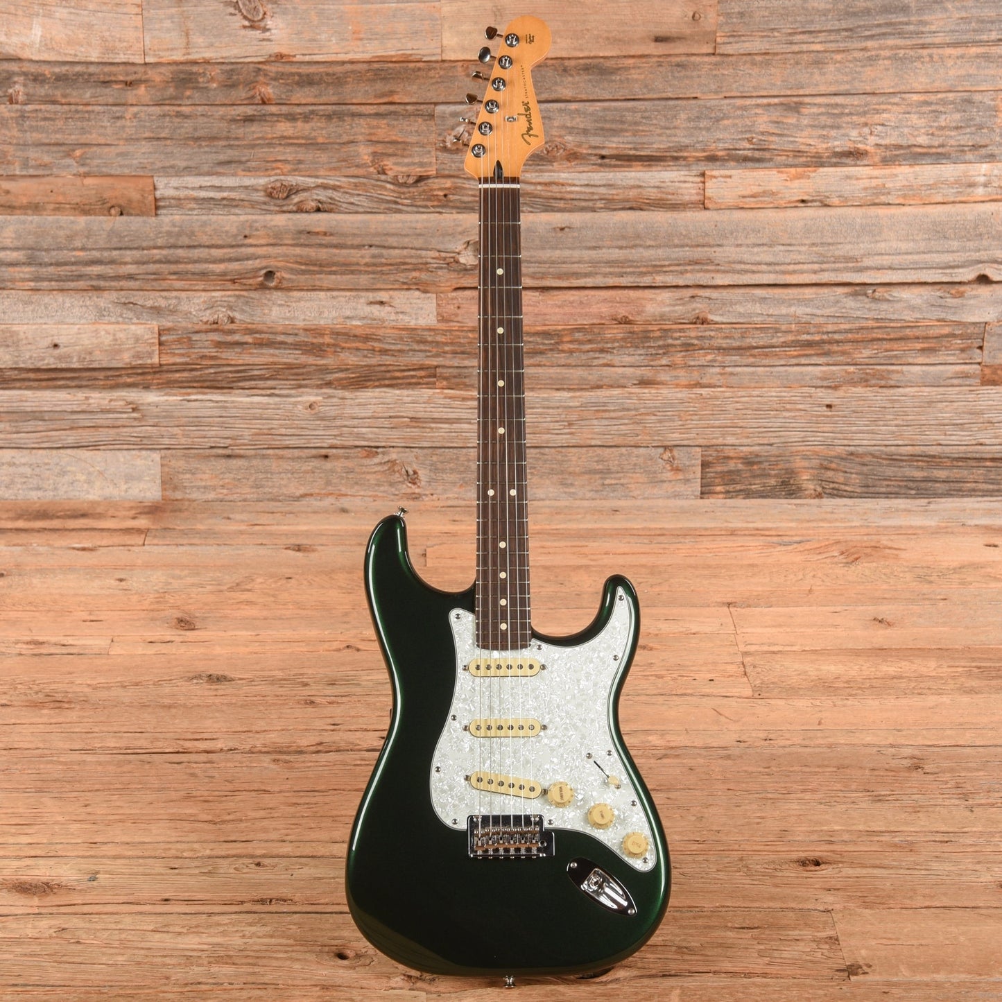 Fender Player II Stratocaster Metallic British Racing Green 2024