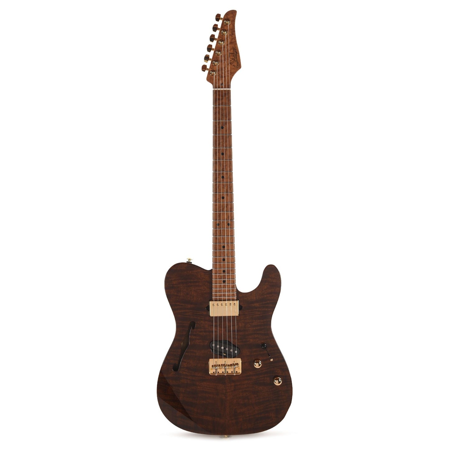 Suhr Custom Modern T Vintage Natural w/CME-Selected Figured Walnut Top