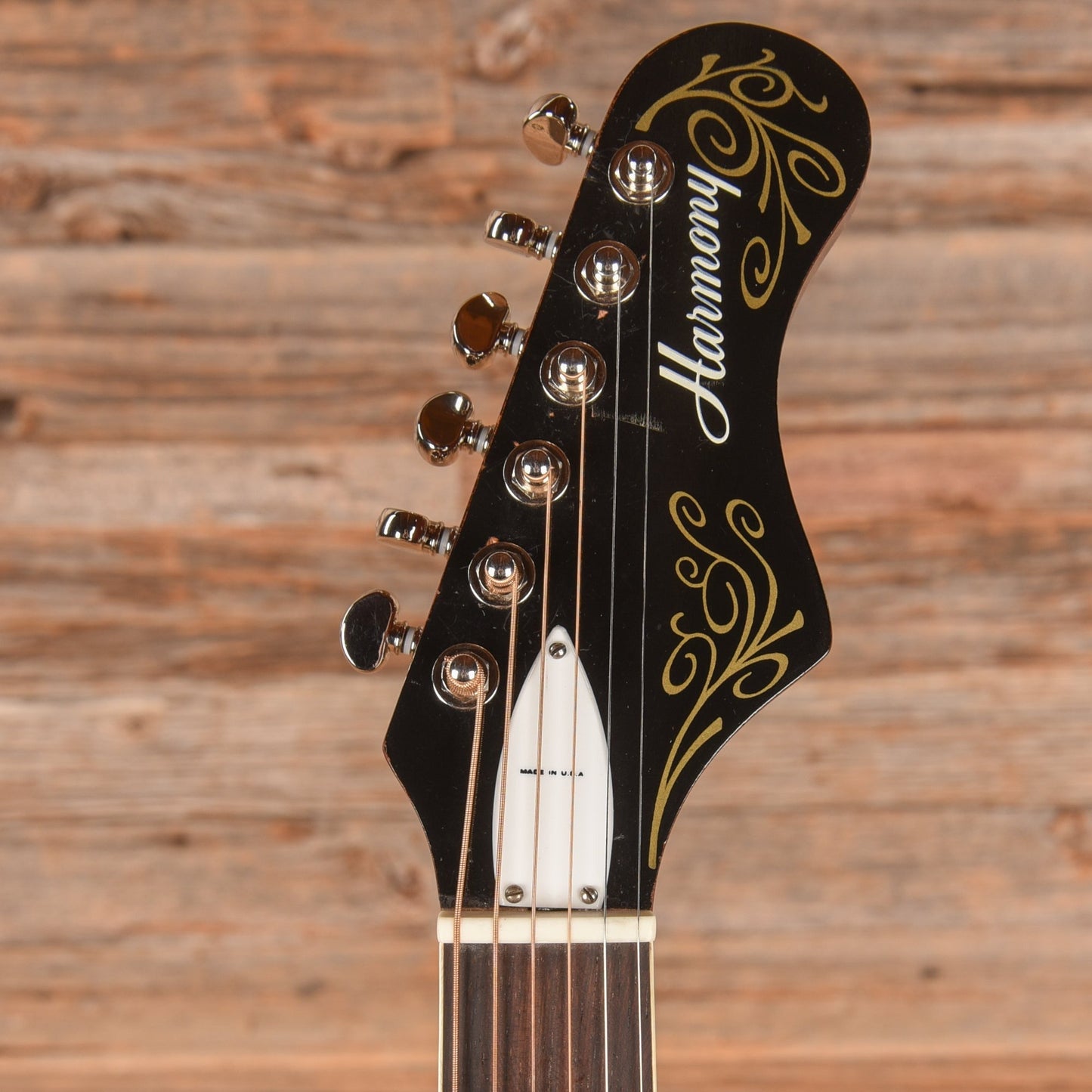 Harmony H-161 X-Brace Conversion Natural 1969