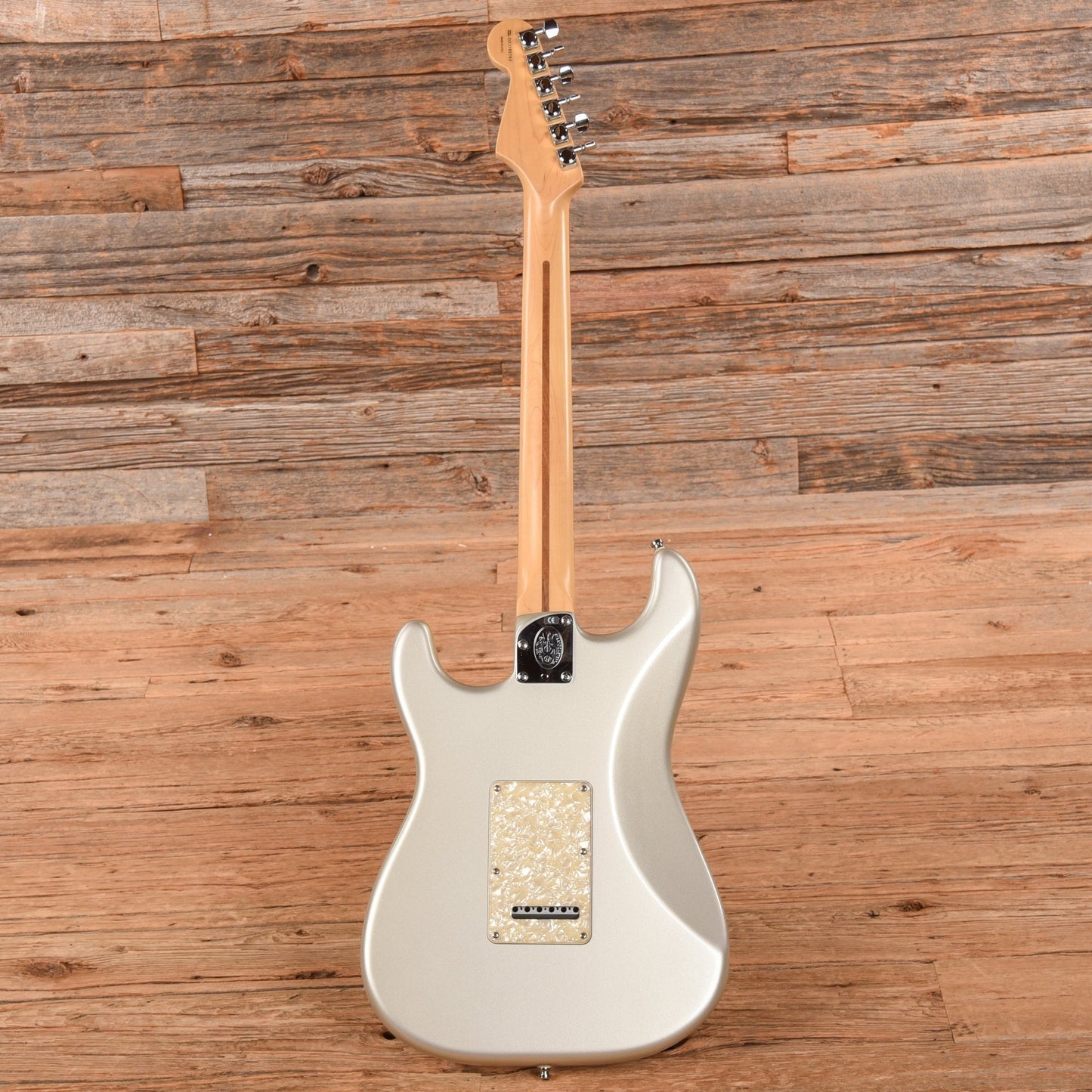 Fender American Deluxe Stratocaster Chrome Silver 2004