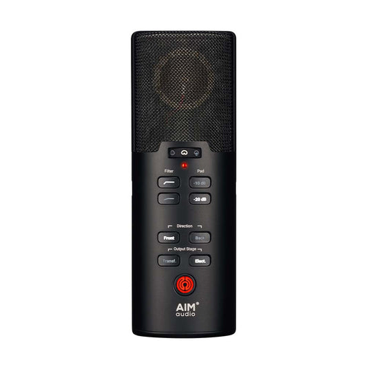 Aim Audio INSPIRE + PACK Multi-Pattern Studio Mic w ORBIT/SENTRY Shockmount & Case