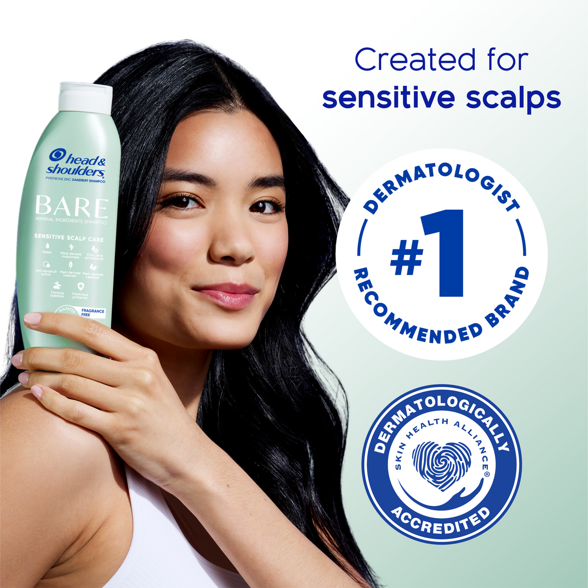 BARE Sensitive Scalp Dandruff Shampoo