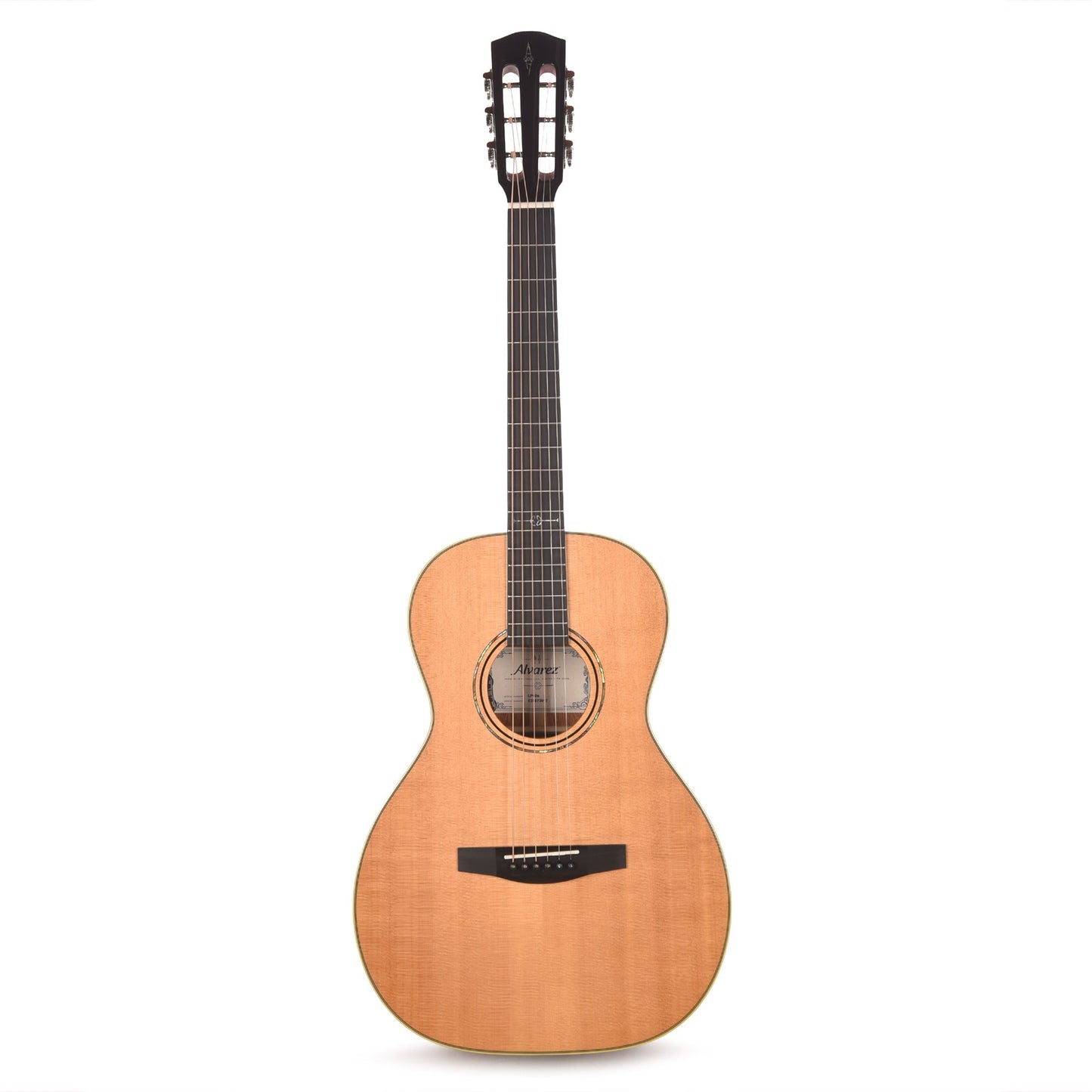 Alvarez LP60e Laureate Parlor AAA Solid North American Sitka/Solid African Mahogany Natural