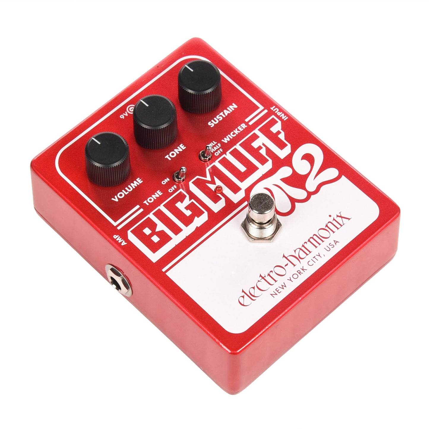 Electro-Harmonix Big Muff Pi 2 w/Tone Wicker Fuzz Pedal