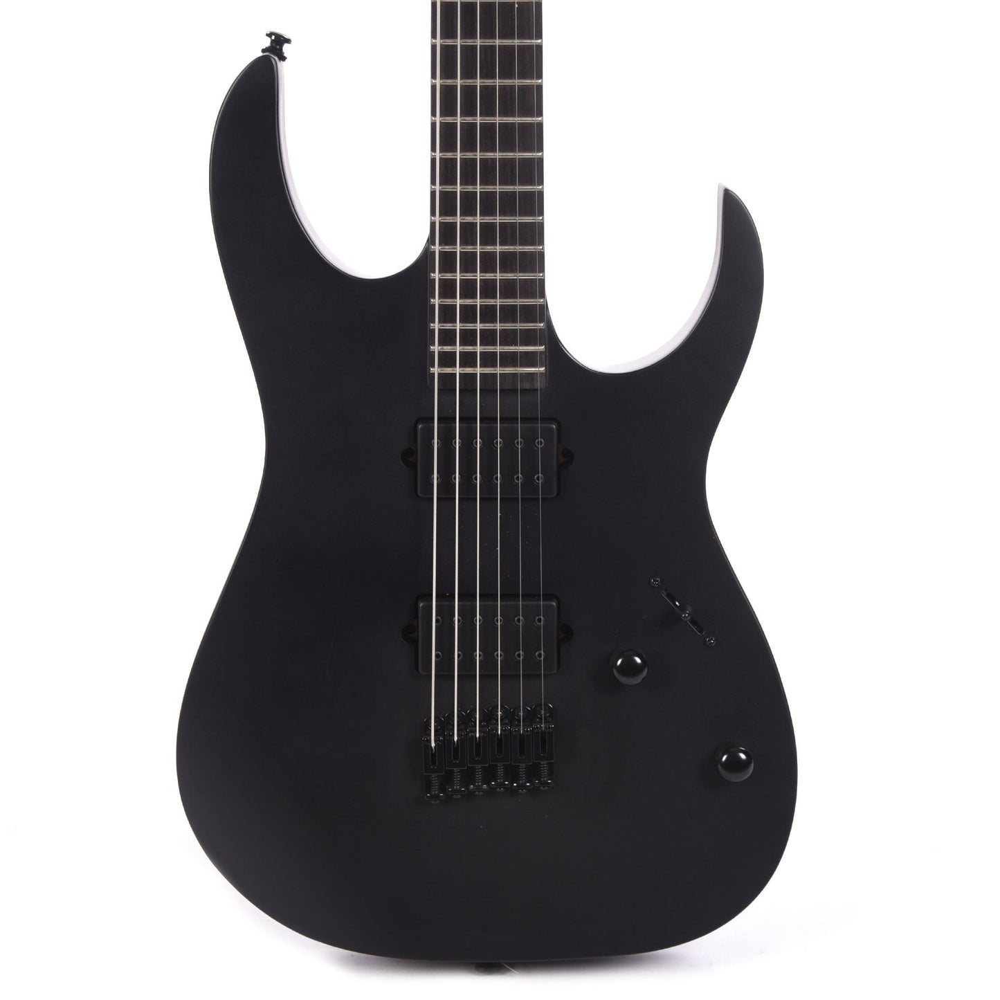 Ibanez RGRTBB21BKF RG Iron Label Baritone Black Flat