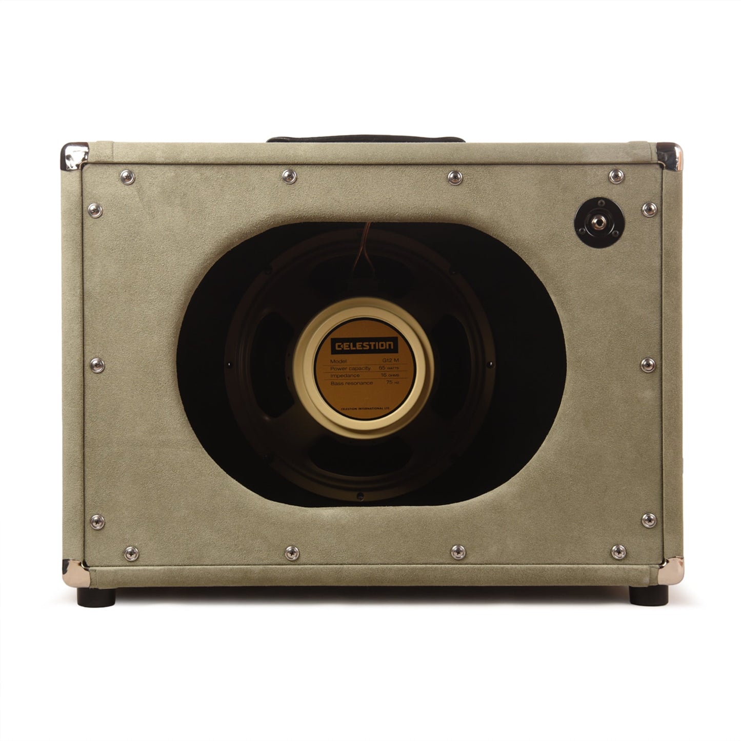 Amplified Nation 1x12 Speaker Cabinet Sage Suede w/ Celestion Creamback
