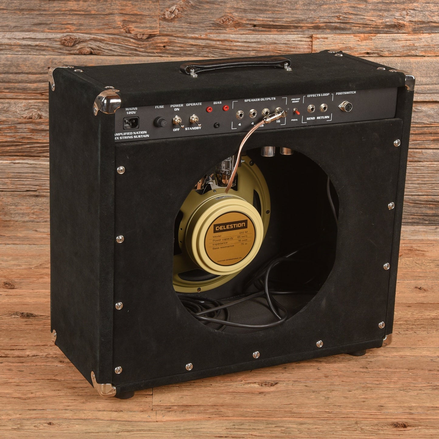Amplified Nation Six String Sustain Black 2025