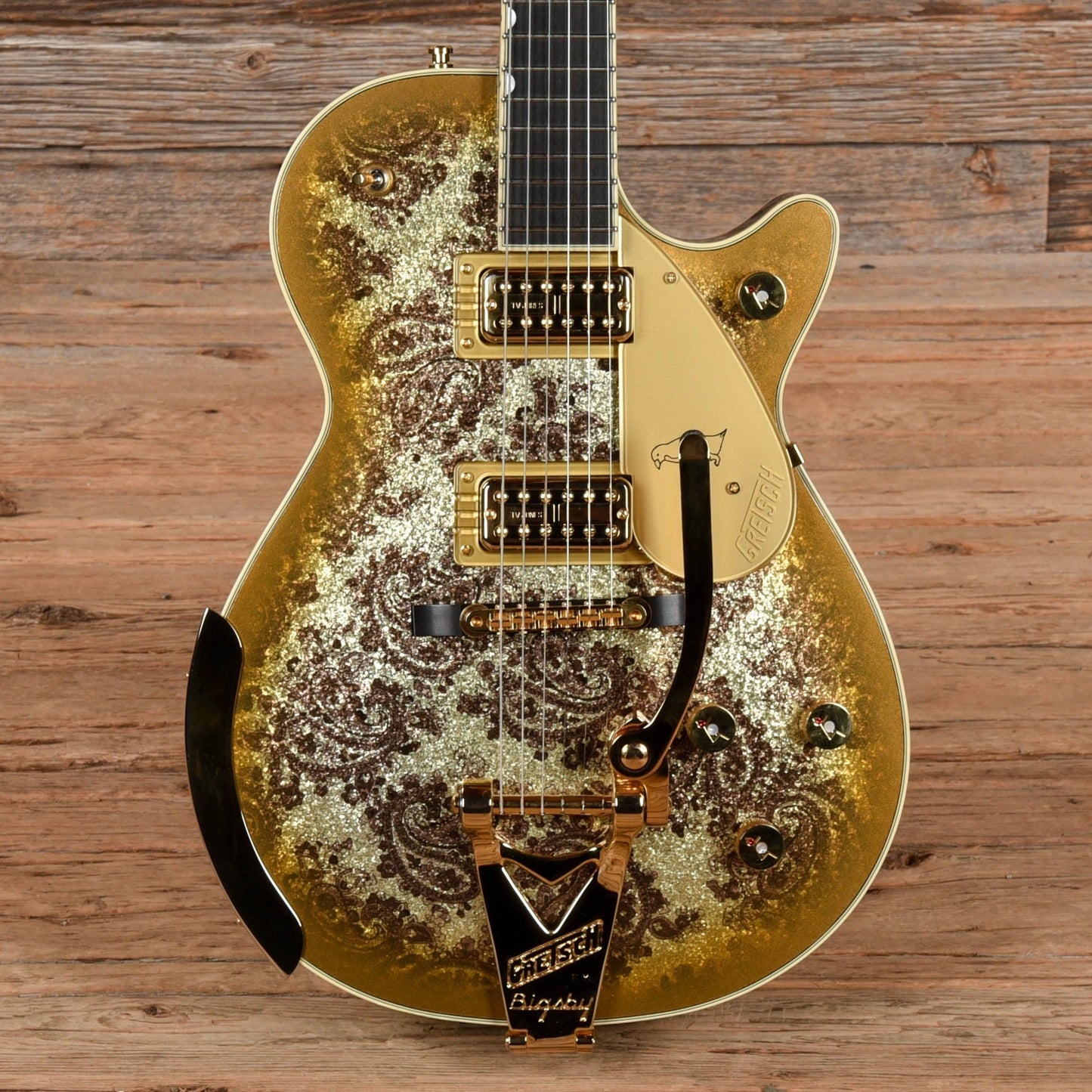 Gretsch G6134TG Gold Paisley Burst 2024