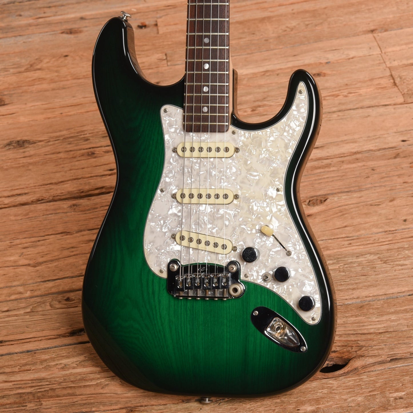 G&L S-500 Greenburst 2005