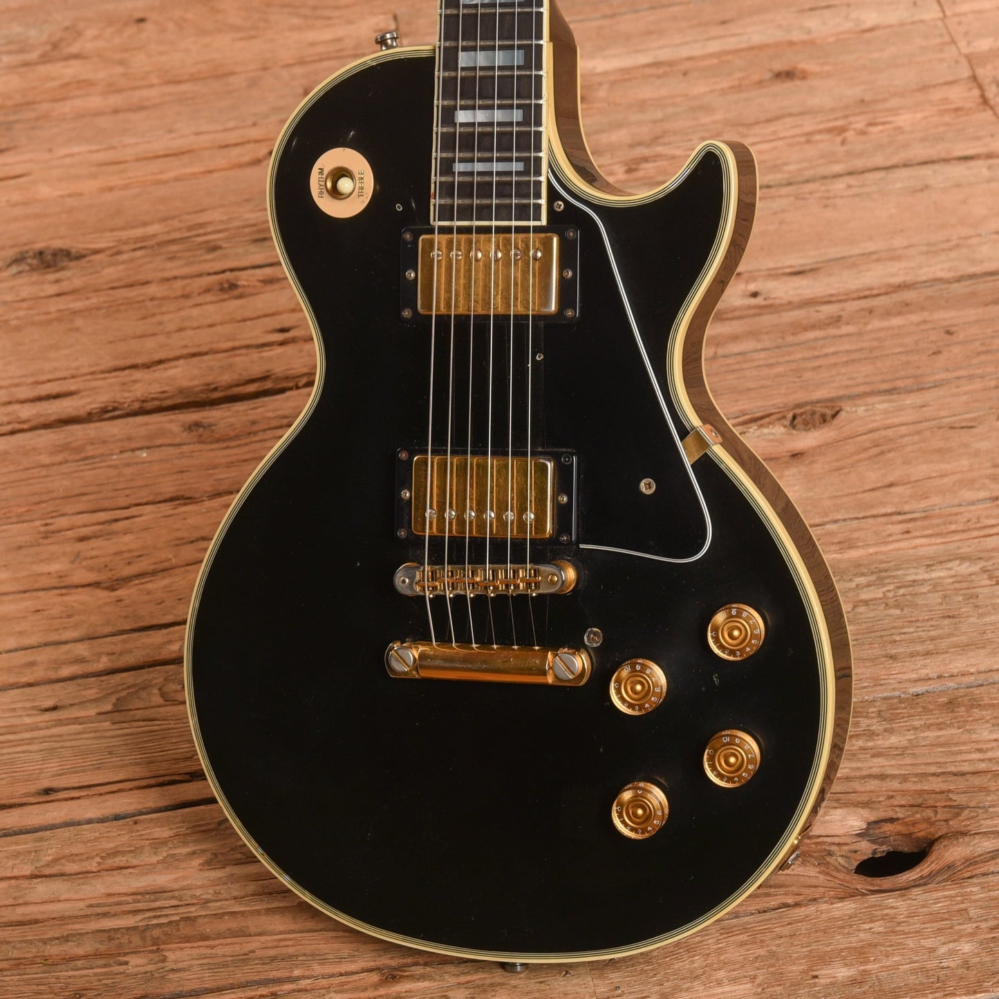 Gibson Les Paul Custom Ebony Refin 1990