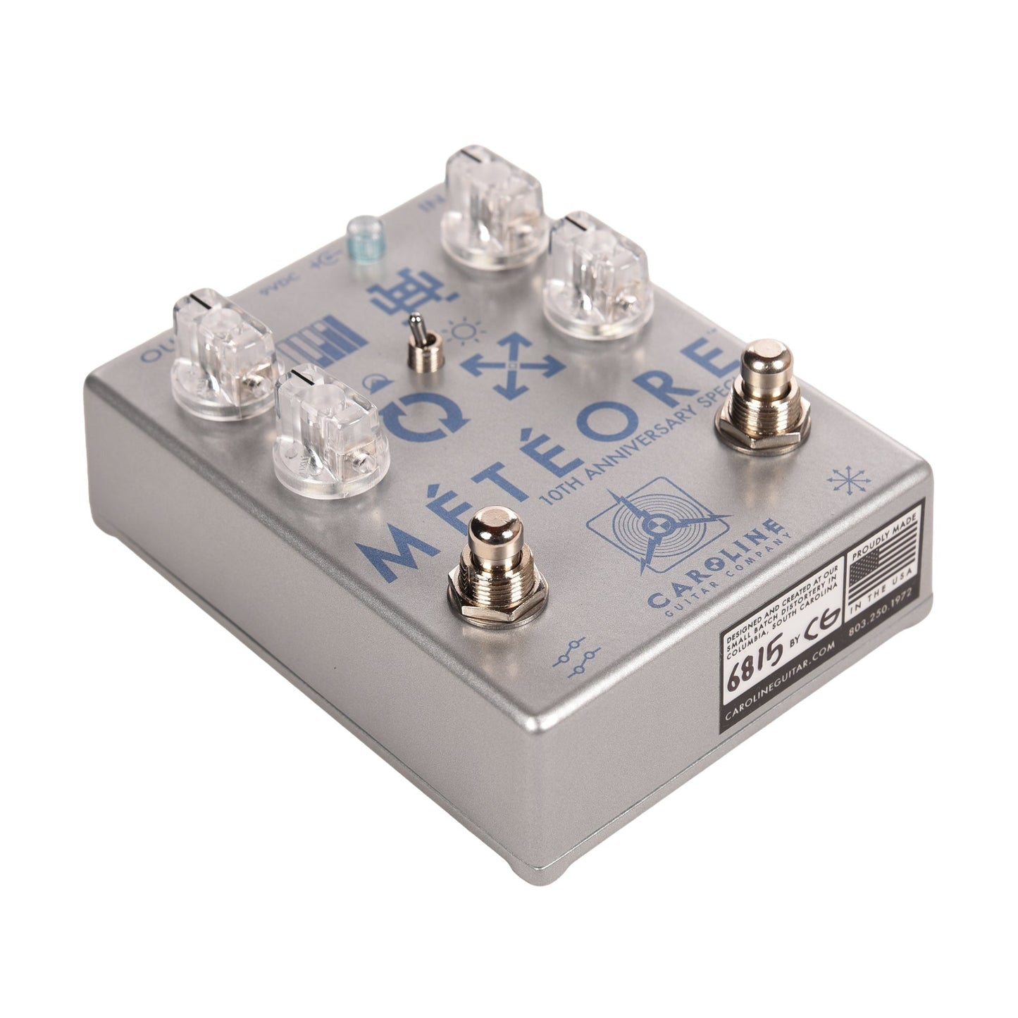 Caroline 10th Anniversary Edition Meteore Lo-Fidelity Reverb Pedal
