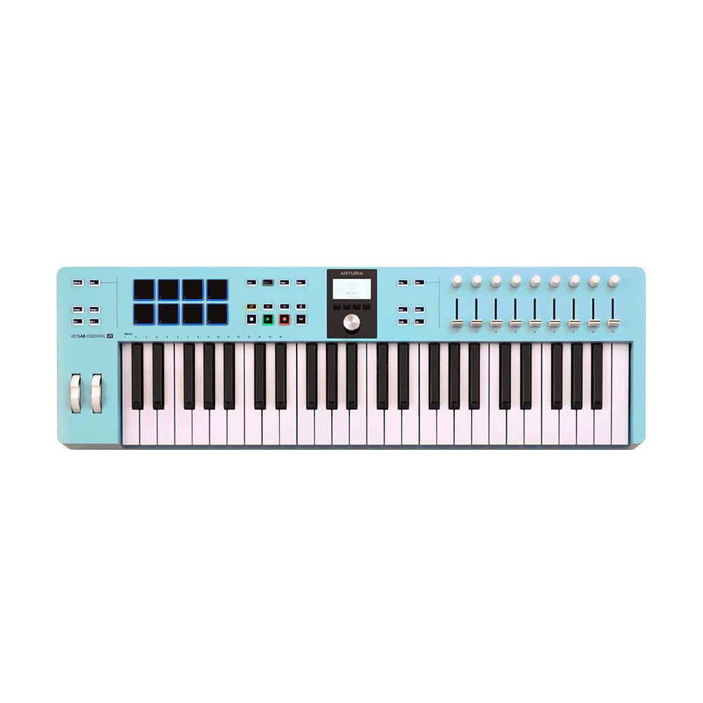 Arturia KeyLab Essential 49 MK3 MIDI Keyboard Controller Aquamarine