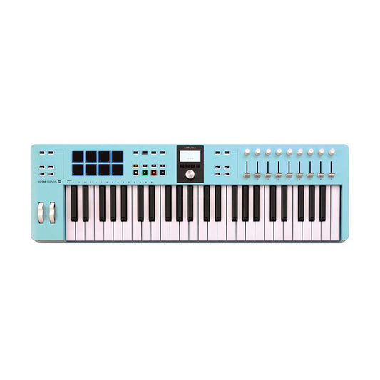 Arturia KeyLab Essential 49 MK3 MIDI Keyboard Controller Aquamarine