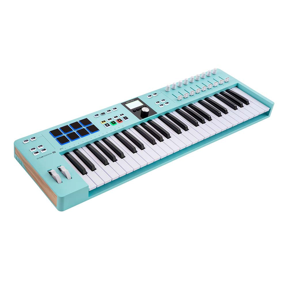 Arturia KeyLab Essential 49 MK3 MIDI Keyboard Controller Aquamarine