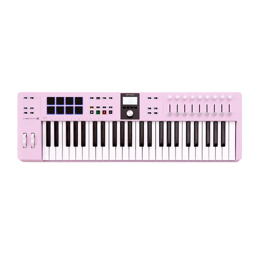 Arturia KeyLab Essential 49 MK3 MIDI Keyboard Controller Rose Quartz