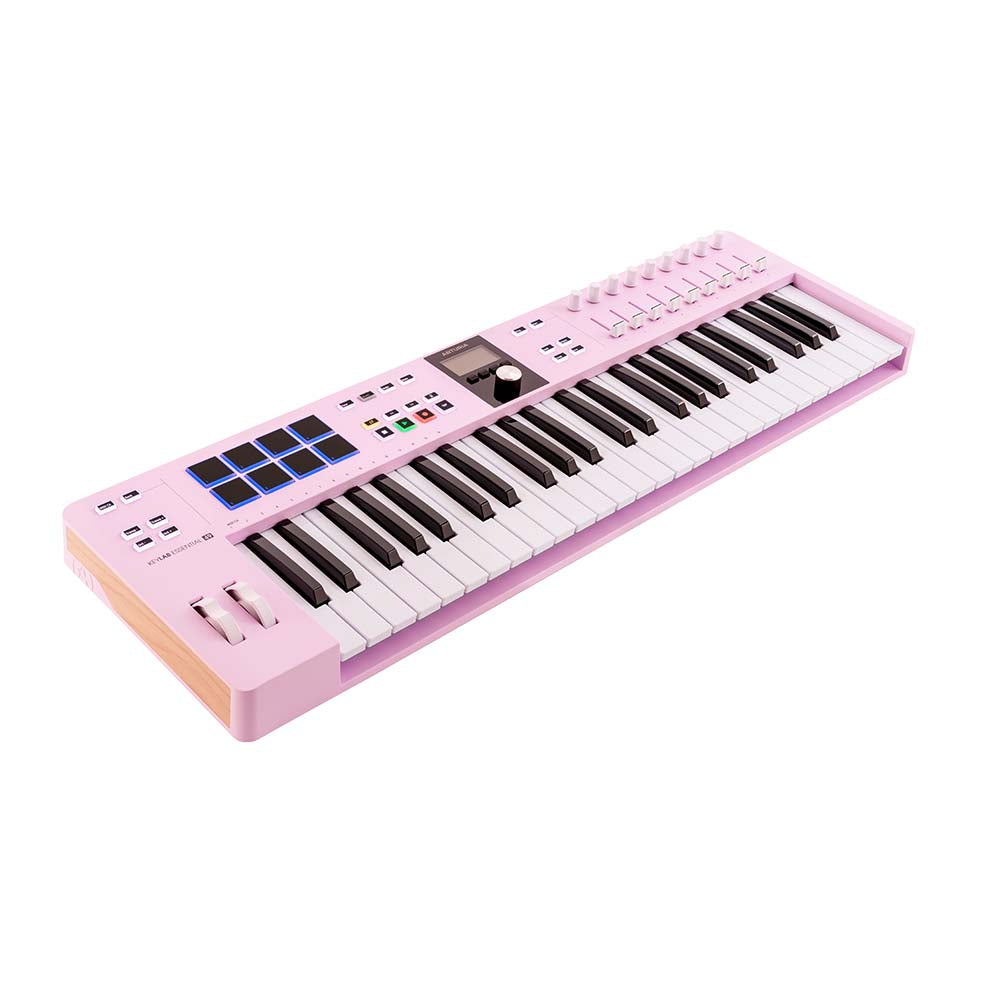 Arturia KeyLab Essential 49 MK3 MIDI Keyboard Controller Rose Quartz