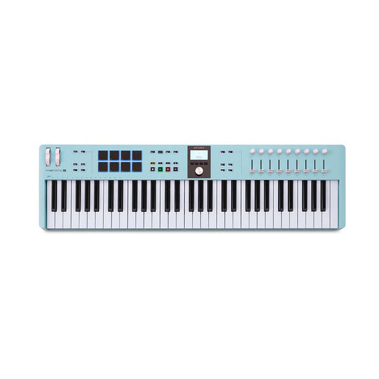 Arturia KeyLab Essential 61 MK3 MIDI Keyboard Controller Aquamarine