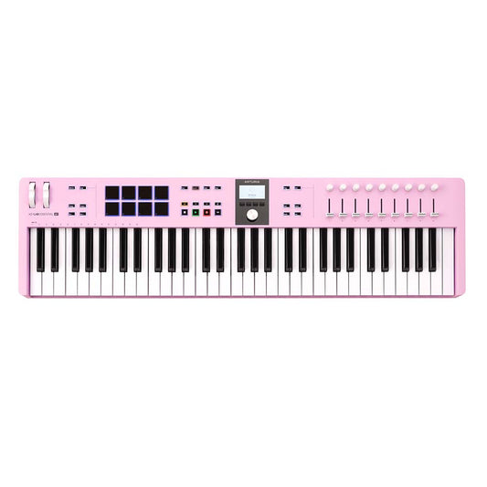 Arturia KeyLab Essential 61 MK3 MIDI Keyboard Controller Rose Quartz