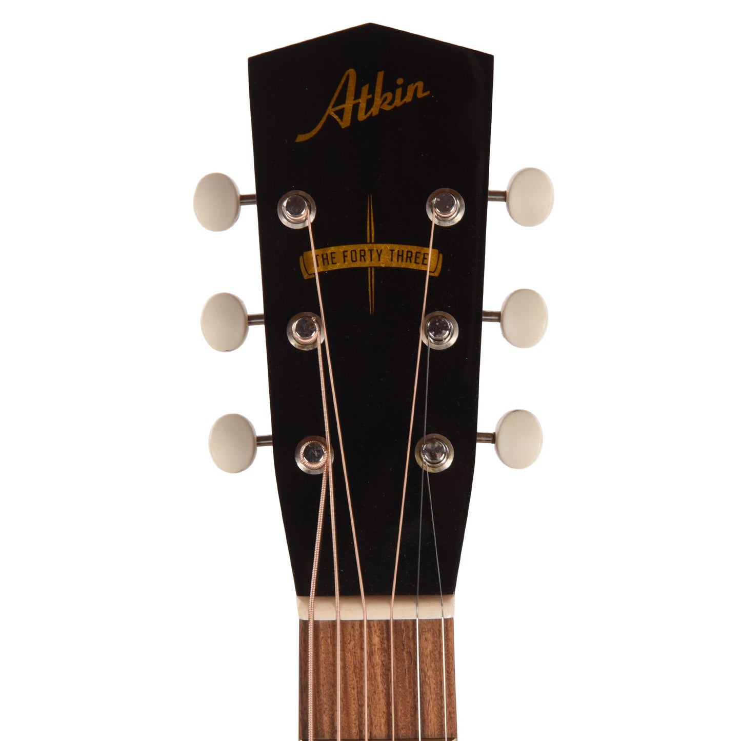 Atkin The Forty Three Baked Sitka/Mahogany White Top w/Tortoise Pickguard