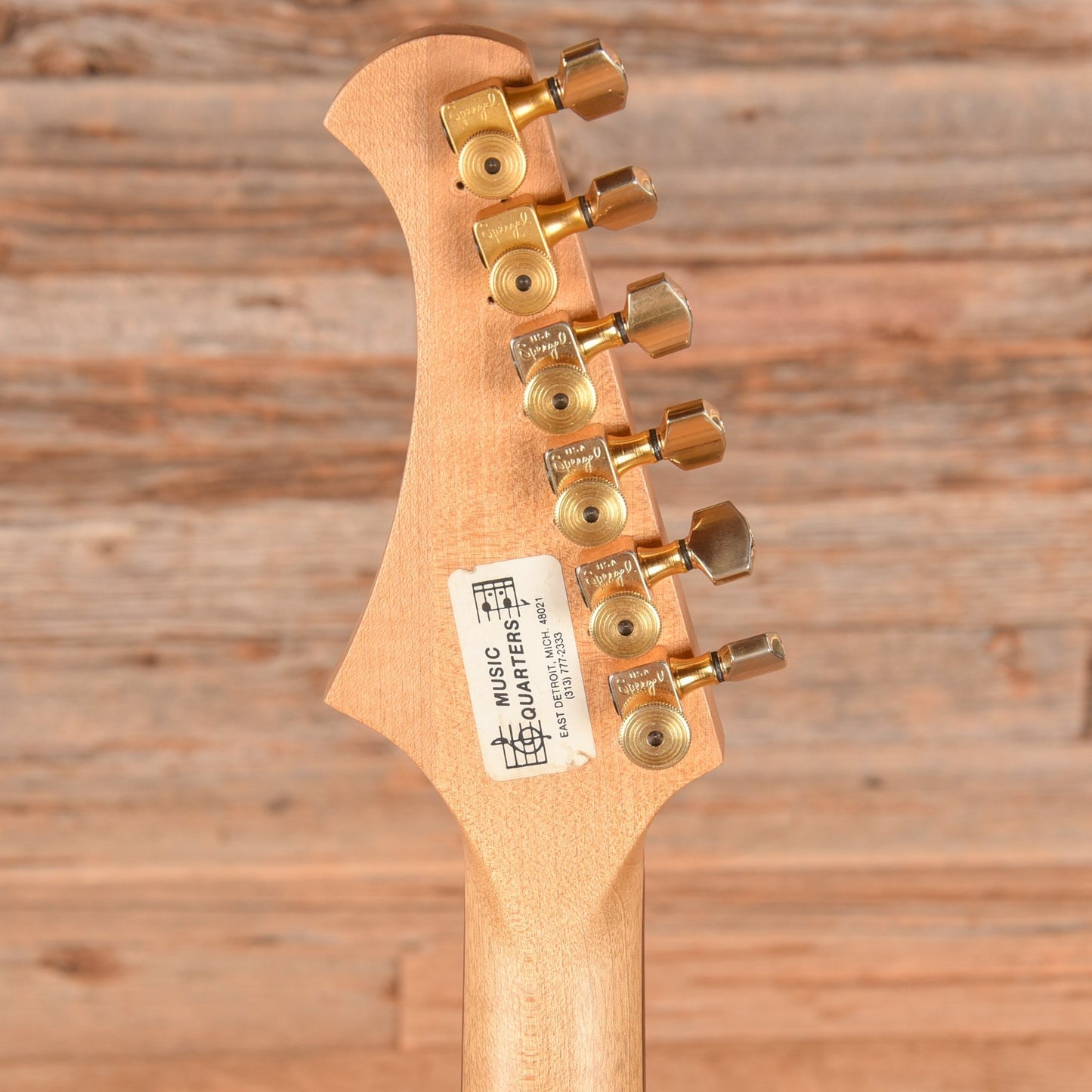 B.C. Rich USA NAMM S-Style Natural 1989