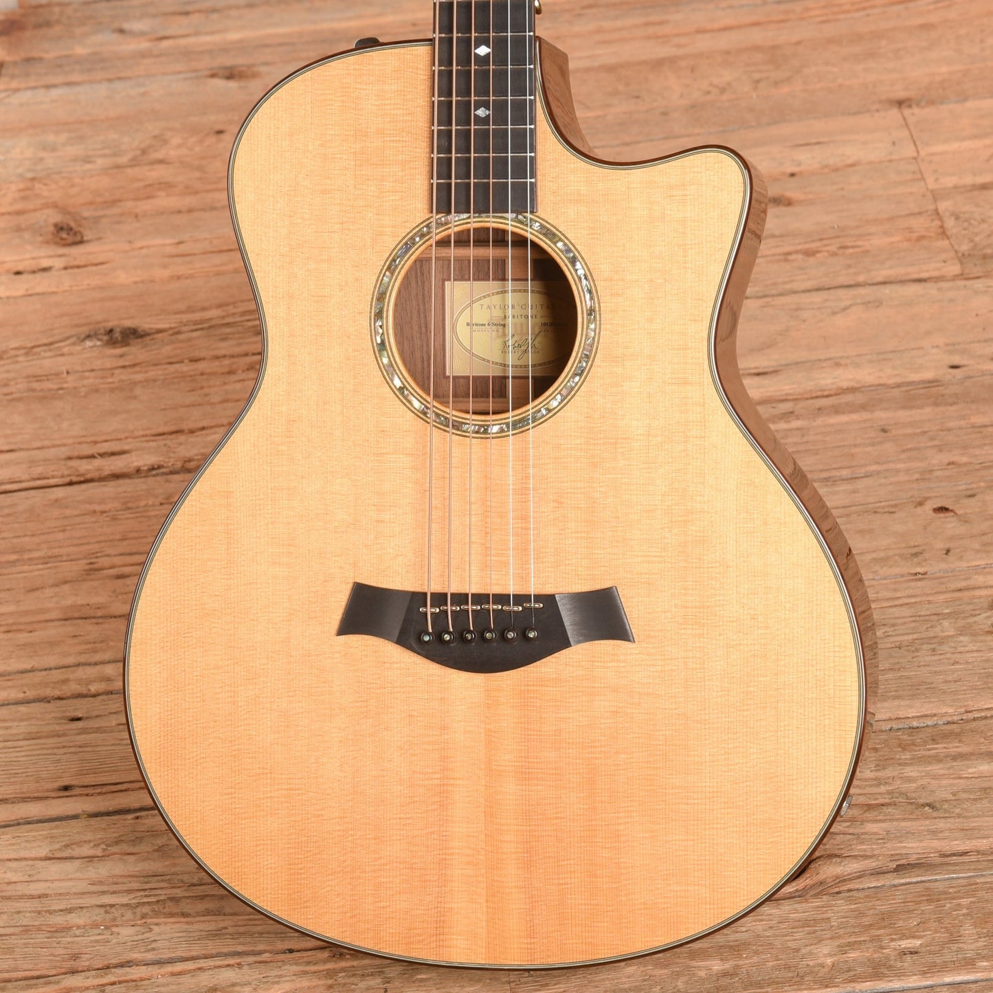 Taylor Baritone 6-String Natural 2009 - Zac Brown