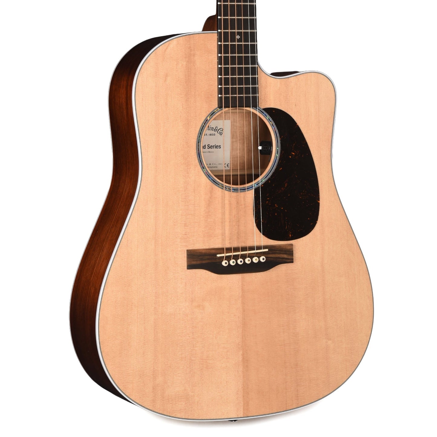 Martin Road Series DC-13E Modern Spruce/Koa Fine Veneer Natural