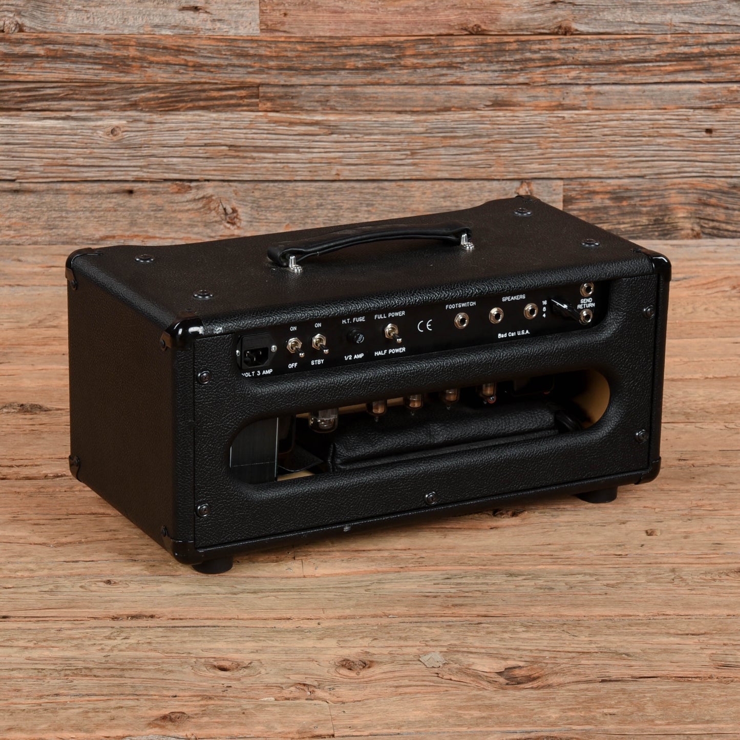 Bad Cat Black Cat 30R Hand Wired Legacy Series 30-Watt Guitar Amp Head with Reverb