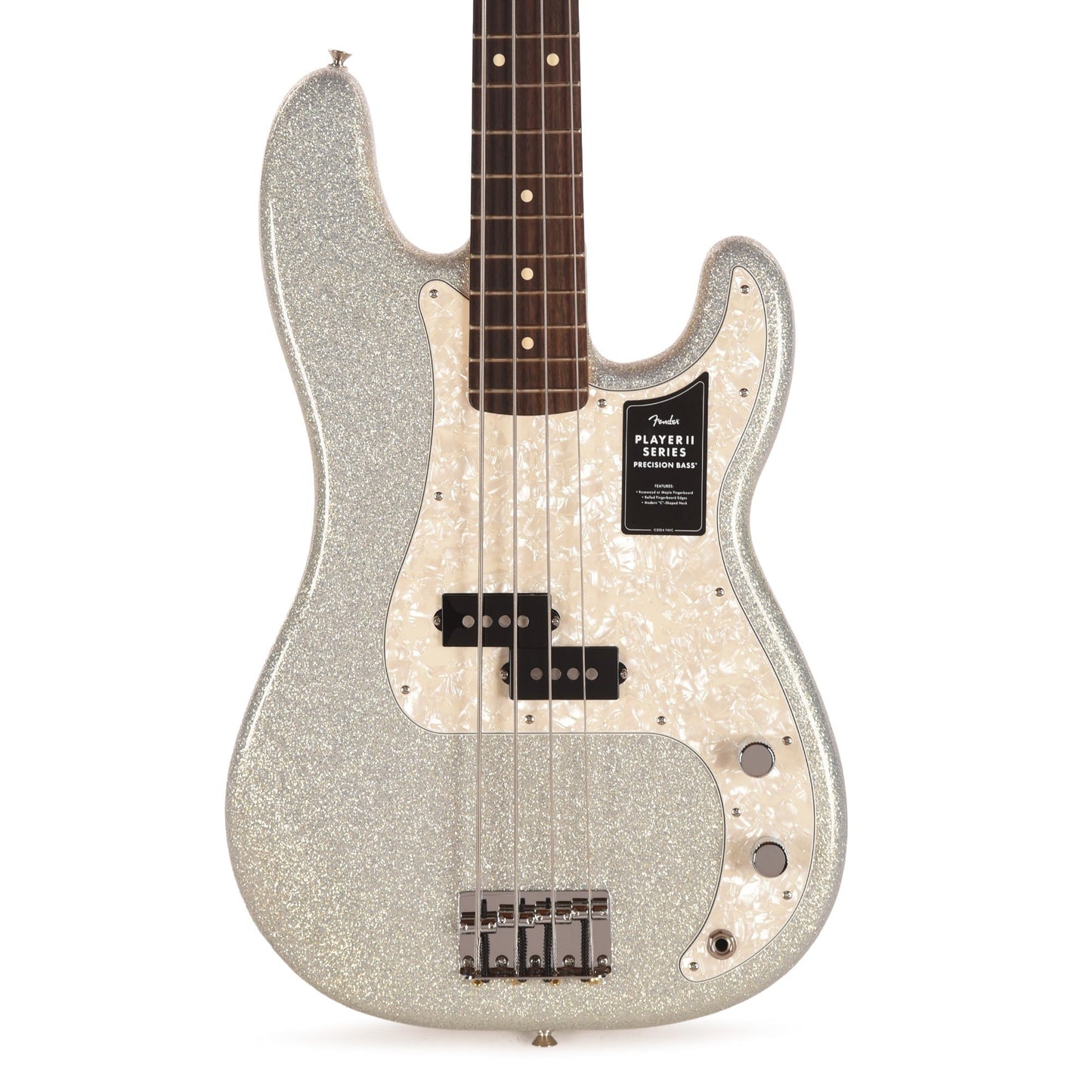 Fender 75th Anniversary Player II Precision Bass Diamond Dust Sparkle