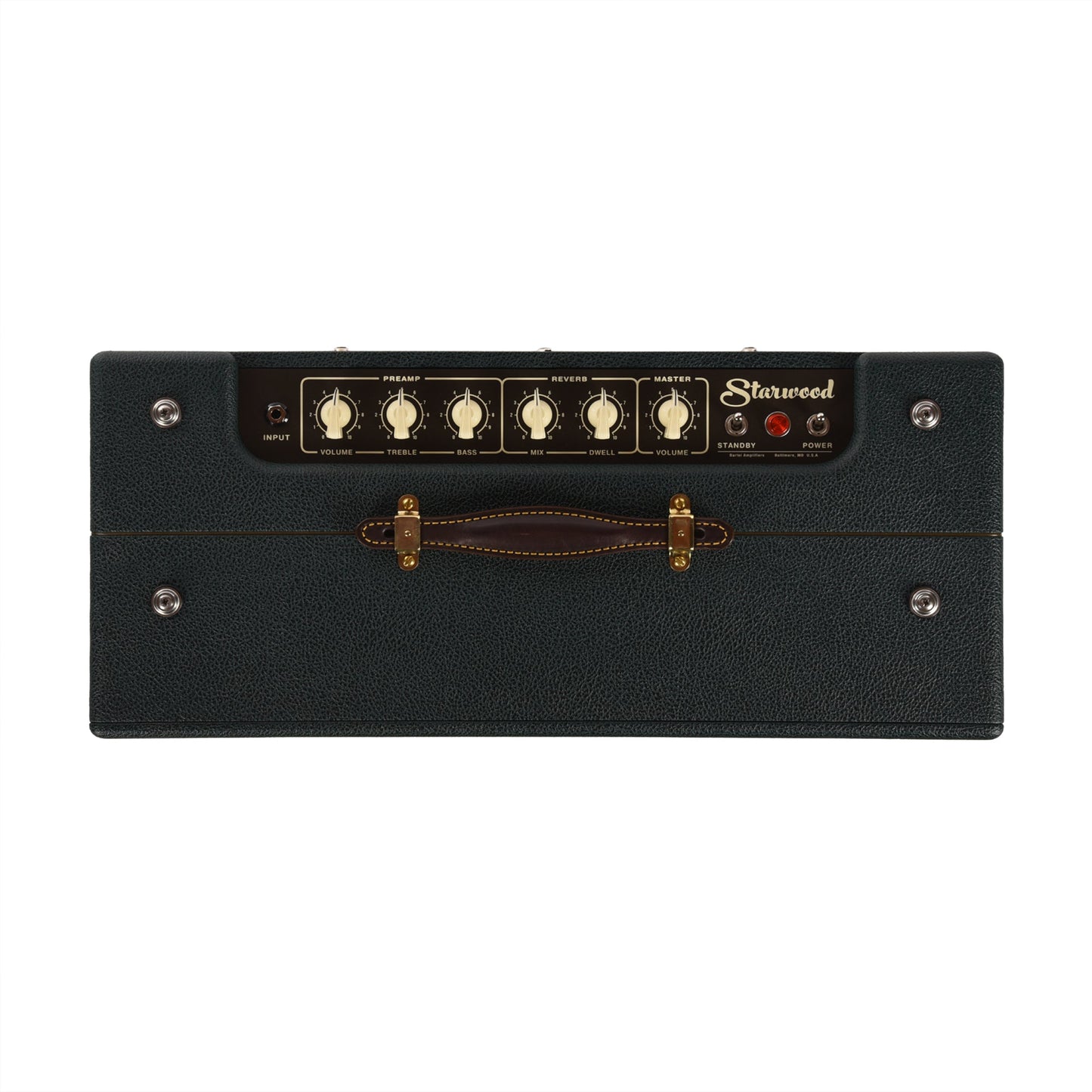 Bartel Starwood 28W 1x12 Combo All Green w/ Oxblood Cloth, Reverb & Fane Alnico A60 Speaker