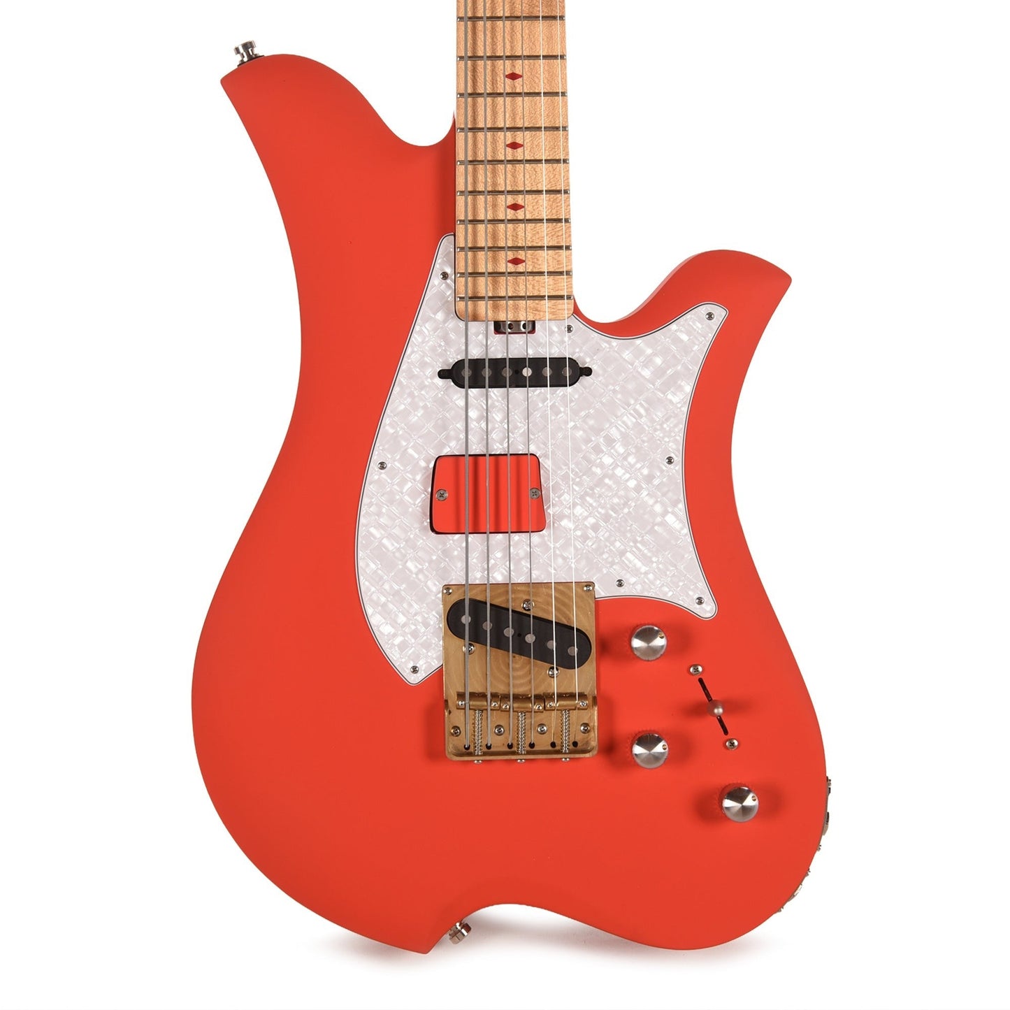 Bacci Leonardo Officina Baritone Tuscan Red w/Figured Maple Neck