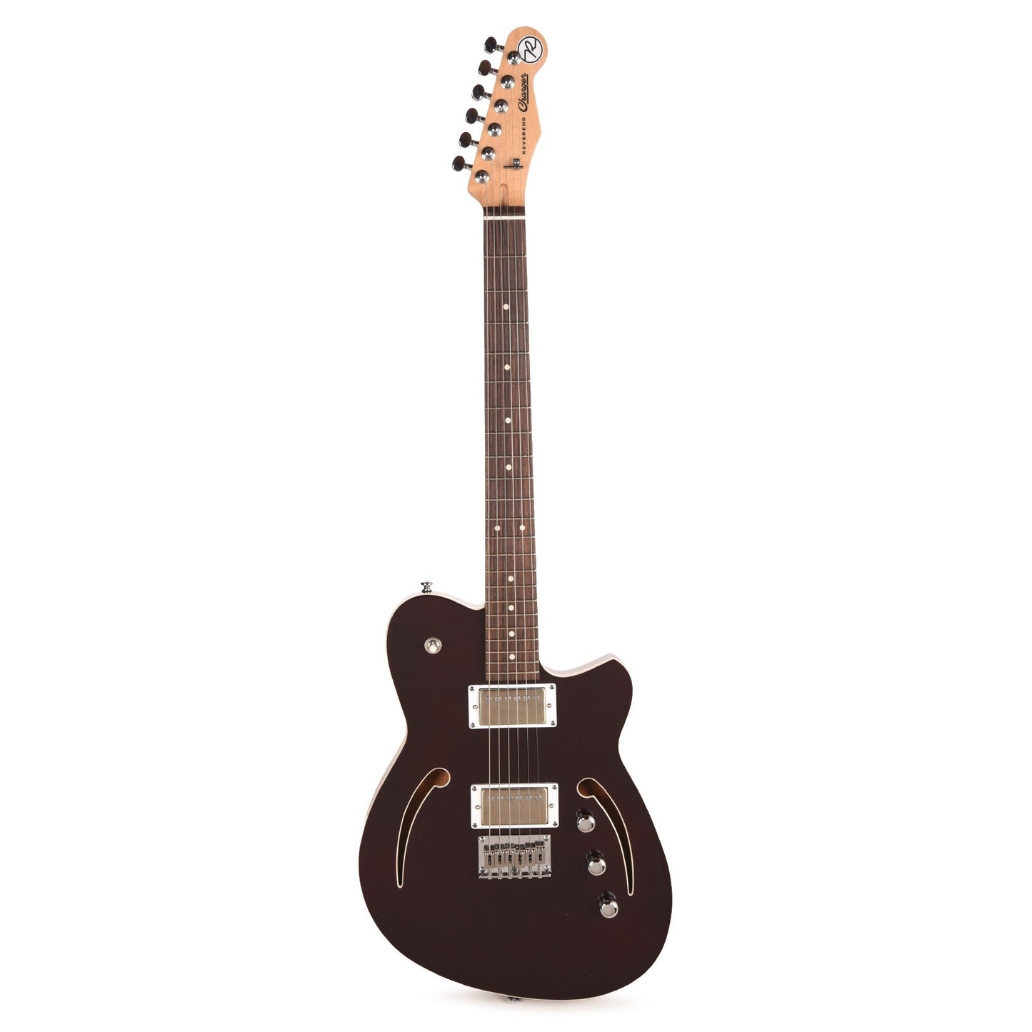 Reverend Charger Air HH Electric Guitar Metallic Bordeaux