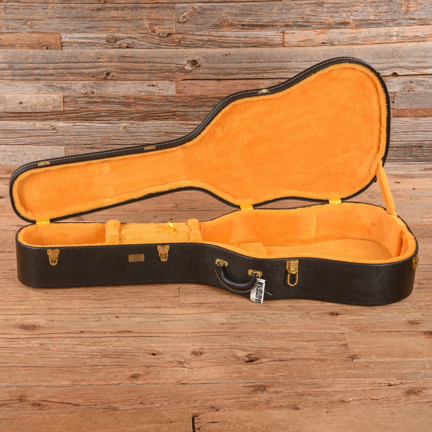 Lifton Historic Dreadnought Hardshell Case Black/Goldenrod