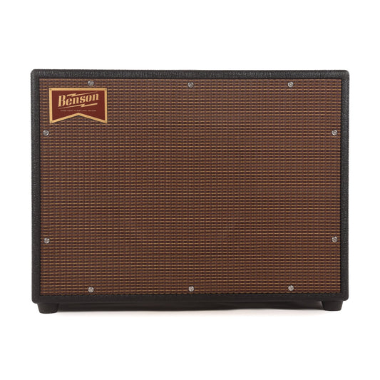 Benson Monarch Reverb Plus 15w 1x12 Combo Amp Black w/ Oxblood Grille