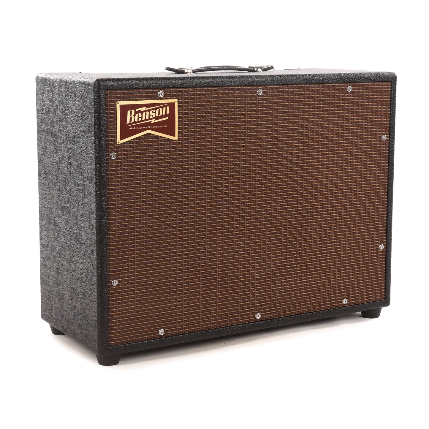 Benson Monarch Reverb Plus 15w 1x12 Combo Amp Black w/ Oxblood Grille